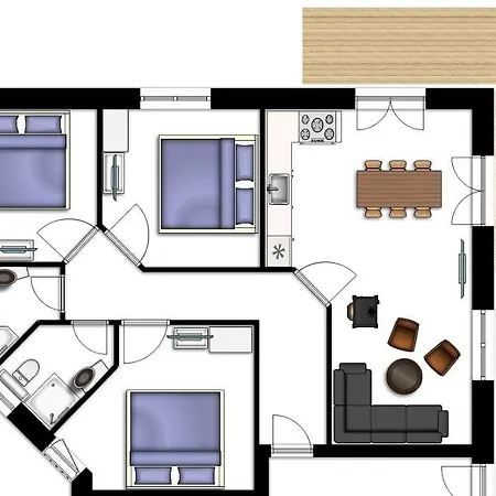 54° Nord 3 Apartment