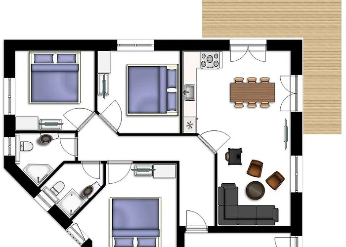 54° Nord 3 Apartamento